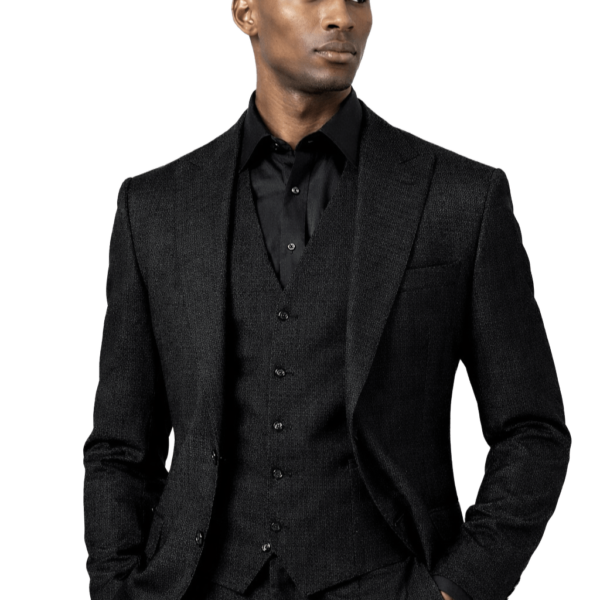 Black Monochrome Suit